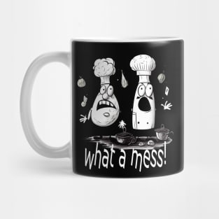 Salt and pepper- What a mess Mug